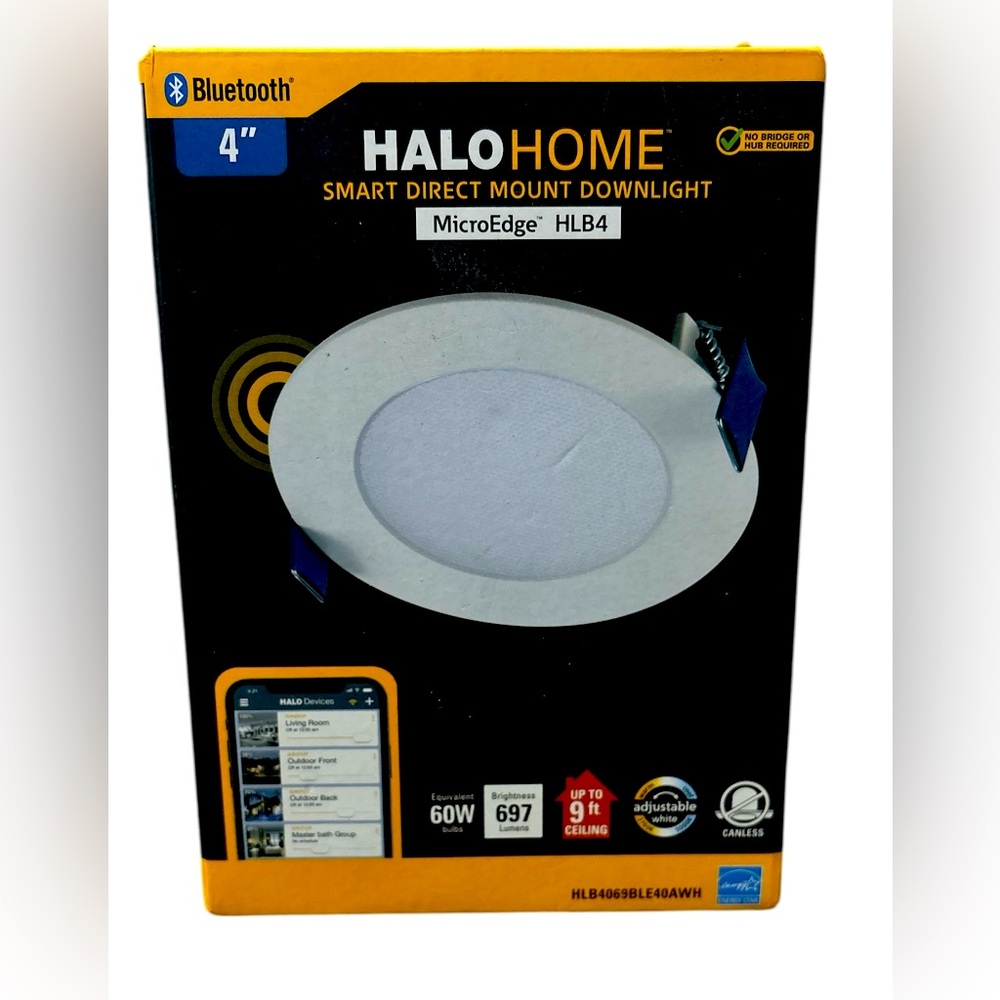 Halo 4” Home Smart Direct Mount Downlight NIB